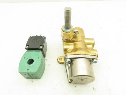 Asco Red Hat JKHX8344G074MFMO27248 Pneumatic Solenoid Valve 120V 1/2NPT 150PSI