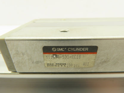 SMC MY1B40-533-XC18 Pneumatic Rodless Guided Cylinder Linear Actuator 40mm Bore