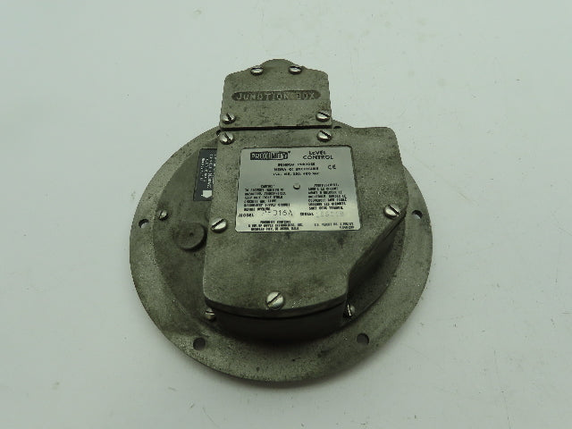 Dwyer PFD16A Proximity Level Control Switch 15A 480V NEMA 4X Enclosure