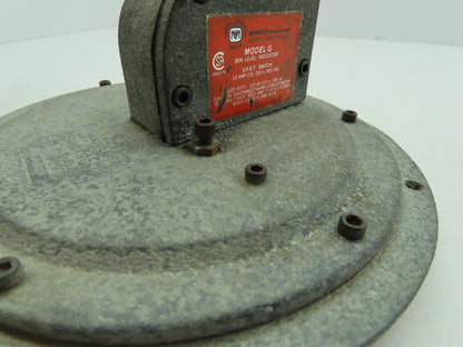 Monitor Manufacturing Model G Bin Level Indicator S.P.D.T. Switch 15A  480V