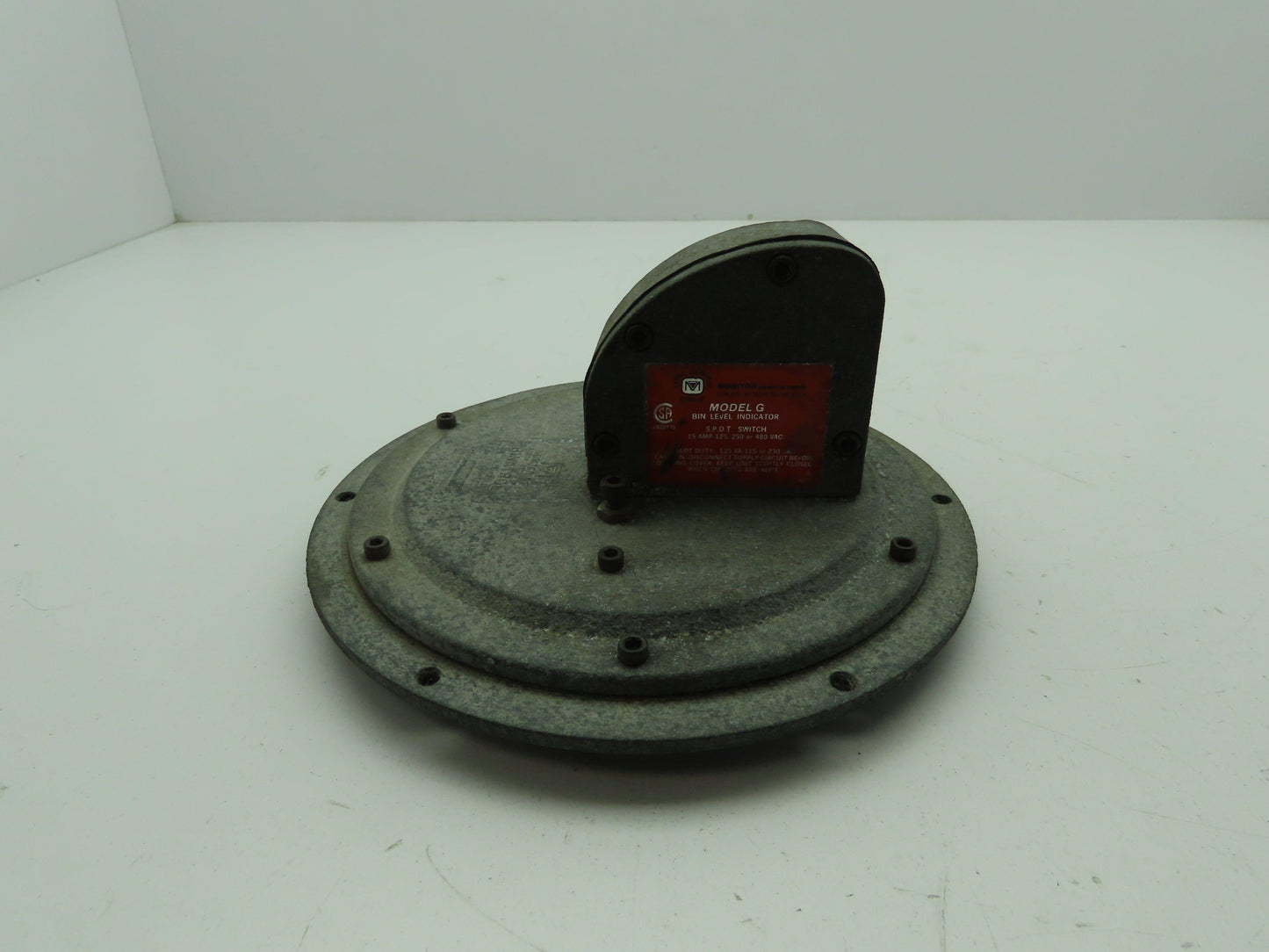 Monitor Manufacturing Model G Bin Level Indicator S.P.D.T. Switch 15A  480V