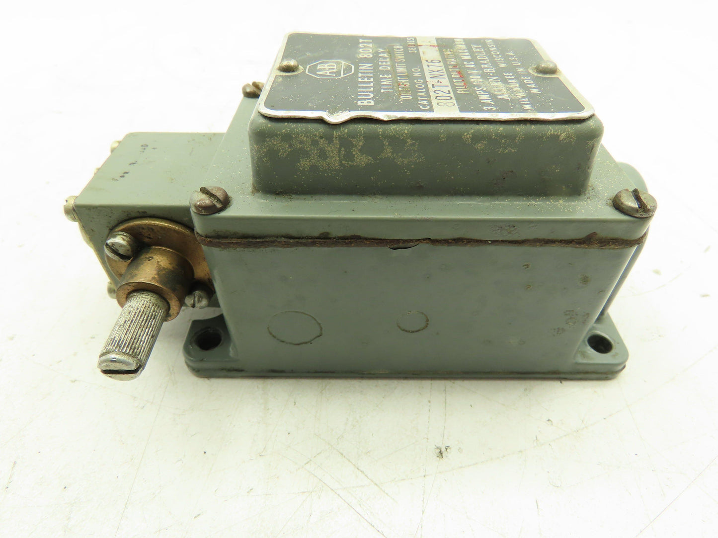 Allen Bradley 802T-NX76 Limit Switch Bulletin 802T Time Delay Series A 120V 3A