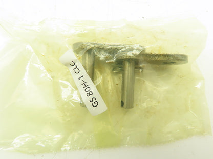Goldspec GS 80-1 CLC Single Row Roller Chain Link Lot of 11