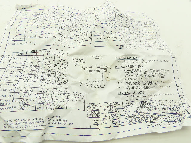 United Conveyor 408295-1 ANSI 150# Flange Gasket 4-1/4" 6-3/4" 1/2" Kit, 2 Kits