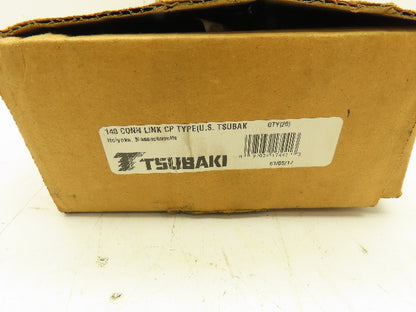 Tsubaki 140CL Roller Chain Connecting Link Box of 20