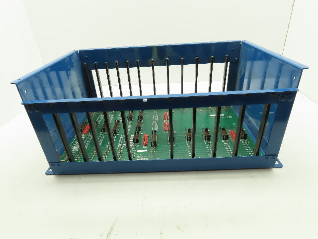 Colman MACO 4000 Mother PCB 12-Slot Circuit Module Card Rack Chassis MotherBoard