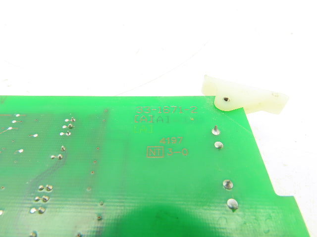 Colman 33-1671-2 Alpha Analog Output Circuit Board Card 3316712