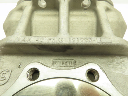 United Conveyor Corp 191992 Stainless 6" Knife Slide Gate Valve 8-Lug 40 PSI