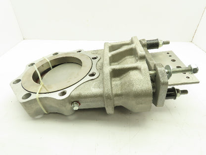 United Conveyor Corp 191992 Stainless 6" Knife Slide Gate Valve 8-Lug 40 PSI