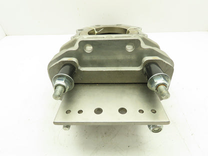 United Conveyor Corp 191992 Stainless 6" Knife Slide Gate Valve 8-Lug 40 PSI