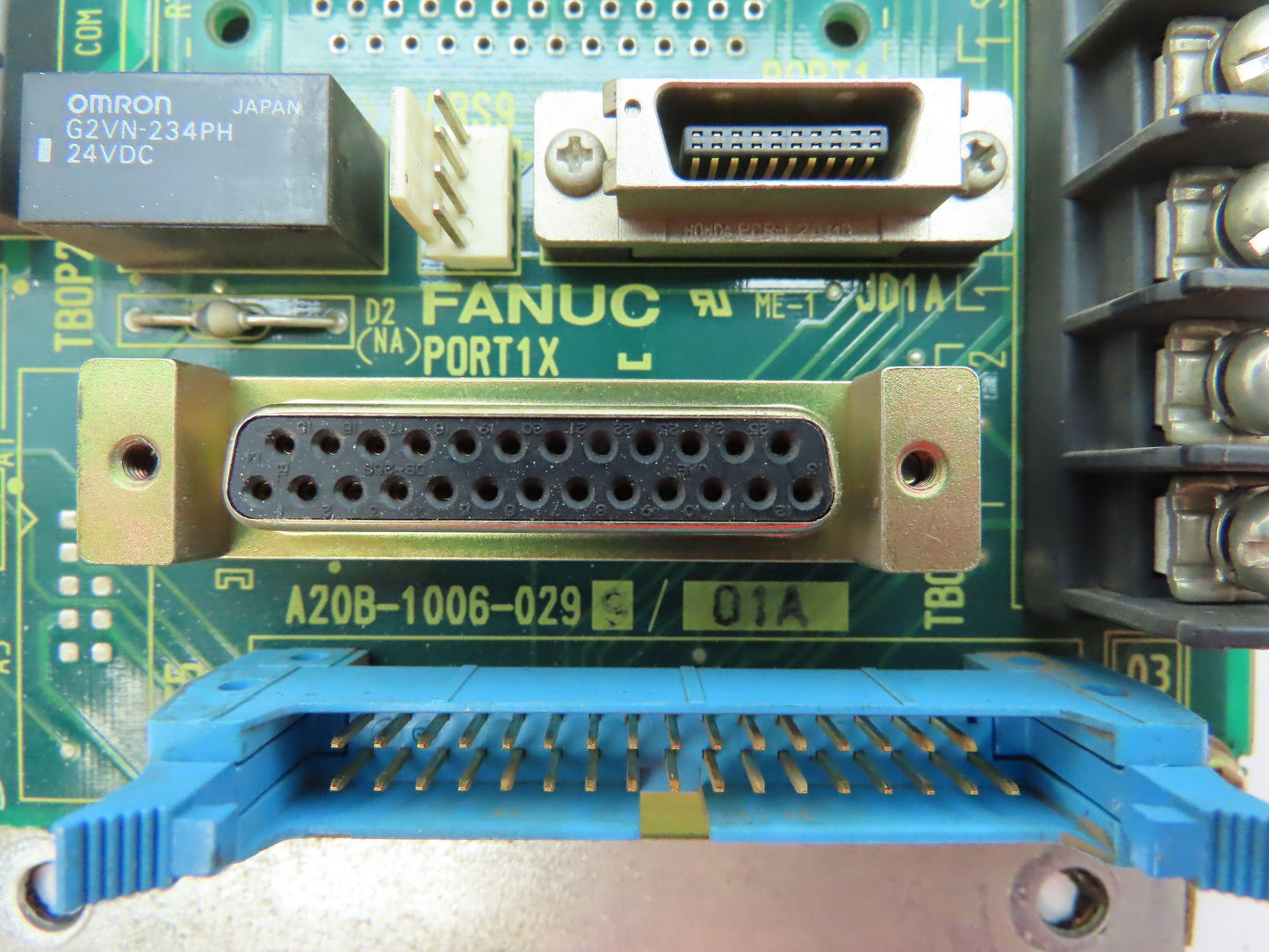 Fanuc A20B-1006-0299/01A Servo Control Module Operator Interface Circuit Board