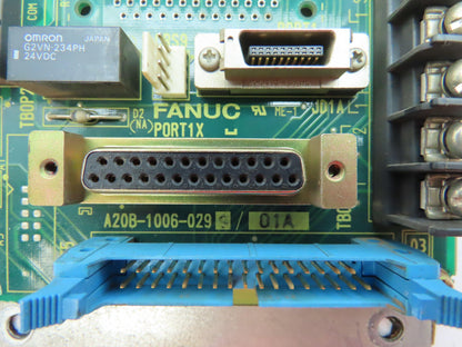 Fanuc A20B-1006-0299/01A Servo Control Module Operator Interface Circuit Board