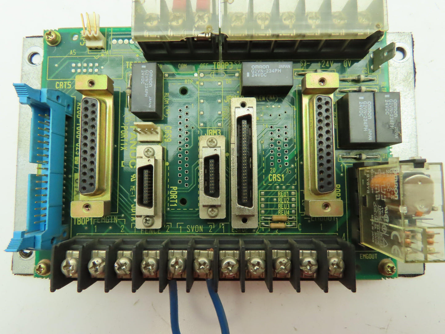 Fanuc A20B-1006-0299/01A Servo Control Module Operator Interface Circuit Board