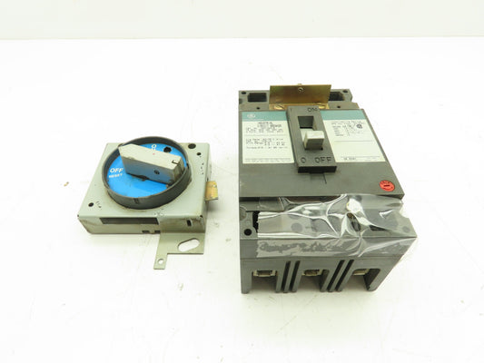 GE General Electric TED136015 Circuit Breaker 15A 3-Pole 3Ph 600V E150 TED Gray