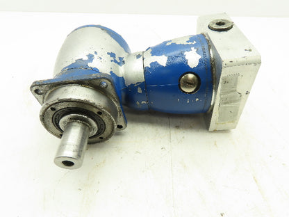 Wittenstein SK-075S-MF1-10 Alpha Hypoid Right Angle Gearbox 22mm Shaft 10:1
