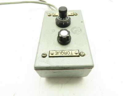 Killark FS-1 Adjustable Speed Torque Control Motor Control