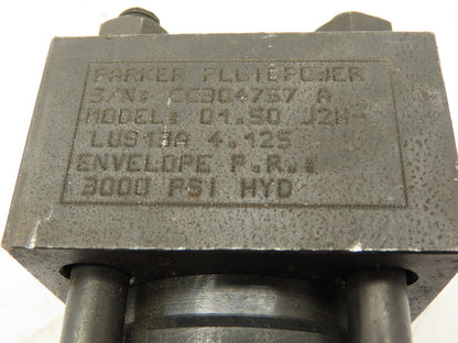 E&E Parker E-48151-L Powered Rota-Shaft Hydraulic Cylinder 1.5" x 4-1/8" 3000PSI