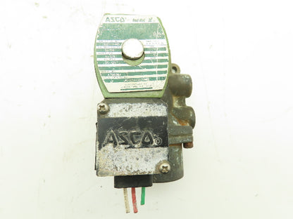 Asco Red Hat JKF8344G074MO Pneumatic Solenoid Valve 120V 150PSI 1/2" NPT 4-Way