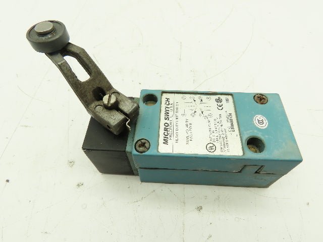 Micro Switch LSQA6B134 Heavy Duty Limit Switch w/Lever Arm 3/4 Roller 600V