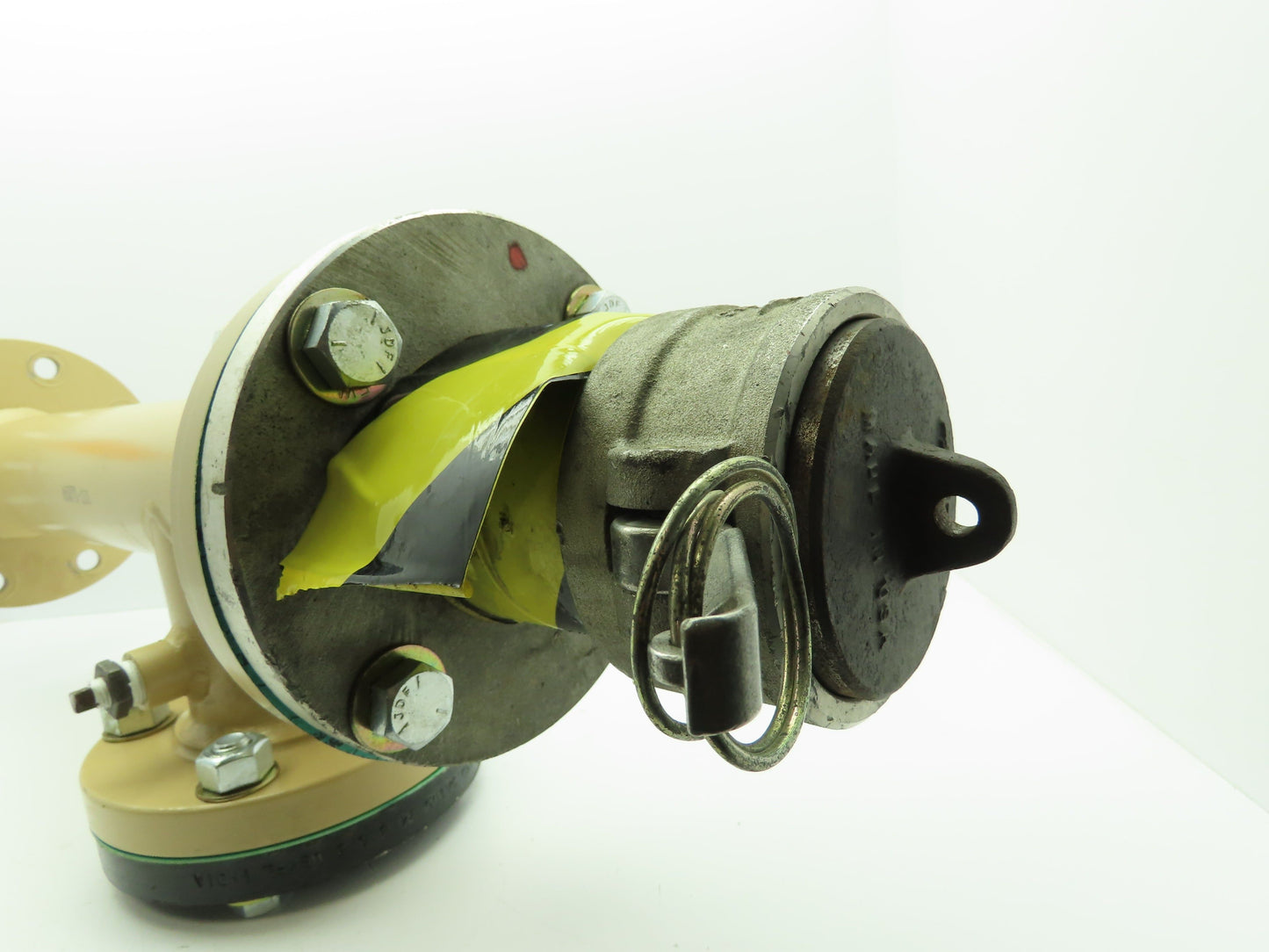 #150 Steel Pipe Flange 8-Bolt 3" Tee Adaptor 3" Hose CamLock Coupling 3x3x3"