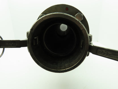 #150 Steel Pipe Flange 8-Bolt 3" Tee Adaptor 3" Hose CamLock Coupling 3x3x3"