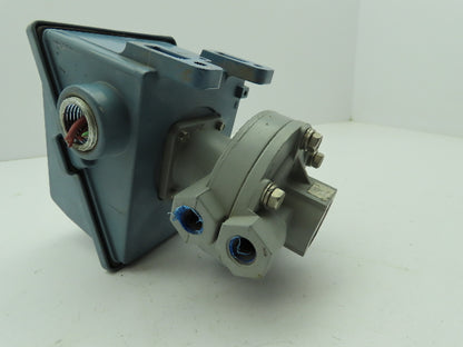 UE United Electric J402K-455 Differential Pressure Switch 5-80" WCD 225PSI 480V