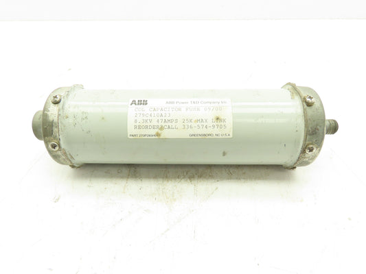 ABB 279C410A23 High Voltage Capacitor Fuse Type COL  47-Amps 8.3KV