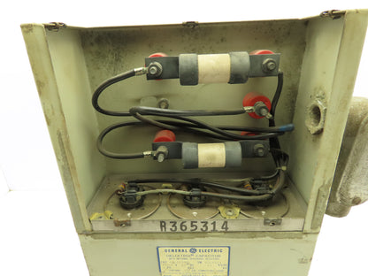 G E 65L323MB Dielektrol Capacitor w/Internal Discharge Resistors 480V 10KVAR 3PH