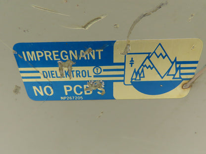 G E 55L344KD Dielektrol Capacitor w/Internal Discharge Resistors 480V 15KVAR 3PH