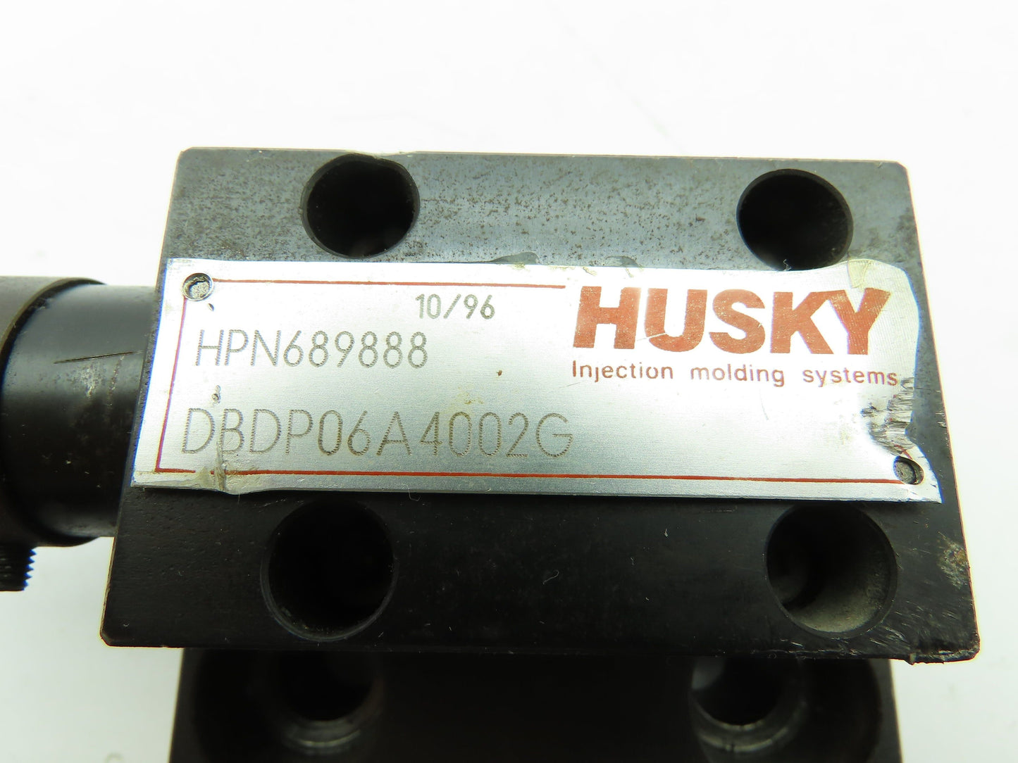 Husky Hydraulic Cartridge Valve CCE Sz 32 Cover Block  Relief/ Check Valve