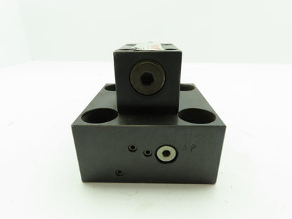 Husky Hydraulic Cartridge Valve CCE Sz 32 Cover Block  Relief/ Check Valve