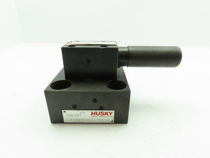 Husky Hydraulic Cartridge Valve CCE Sz 32 Cover Block  Relief/ Check Valve