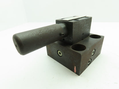 Husky Hydraulic Cartridge Valve CCE Sz 32 Cover Block  Relief/ Check Valve