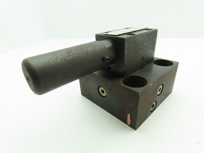 Husky Hydraulic Cartridge Valve CCE Sz 32 Cover Block  Relief/ Check Valve