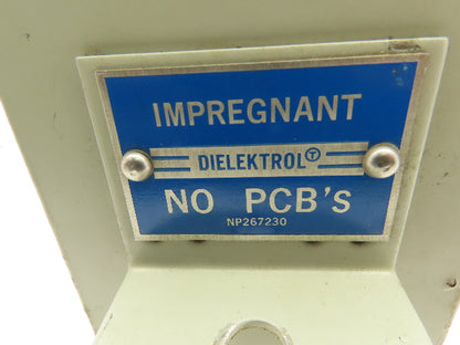 G E 55L346DK Dielektrol Capacitor w/Internal Discharge Resistors 480V 25KVAR 3PH