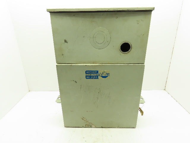 G E 55L346DK Dielektrol Capacitor w/Internal Discharge Resistors 480V 25KVAR 3PH