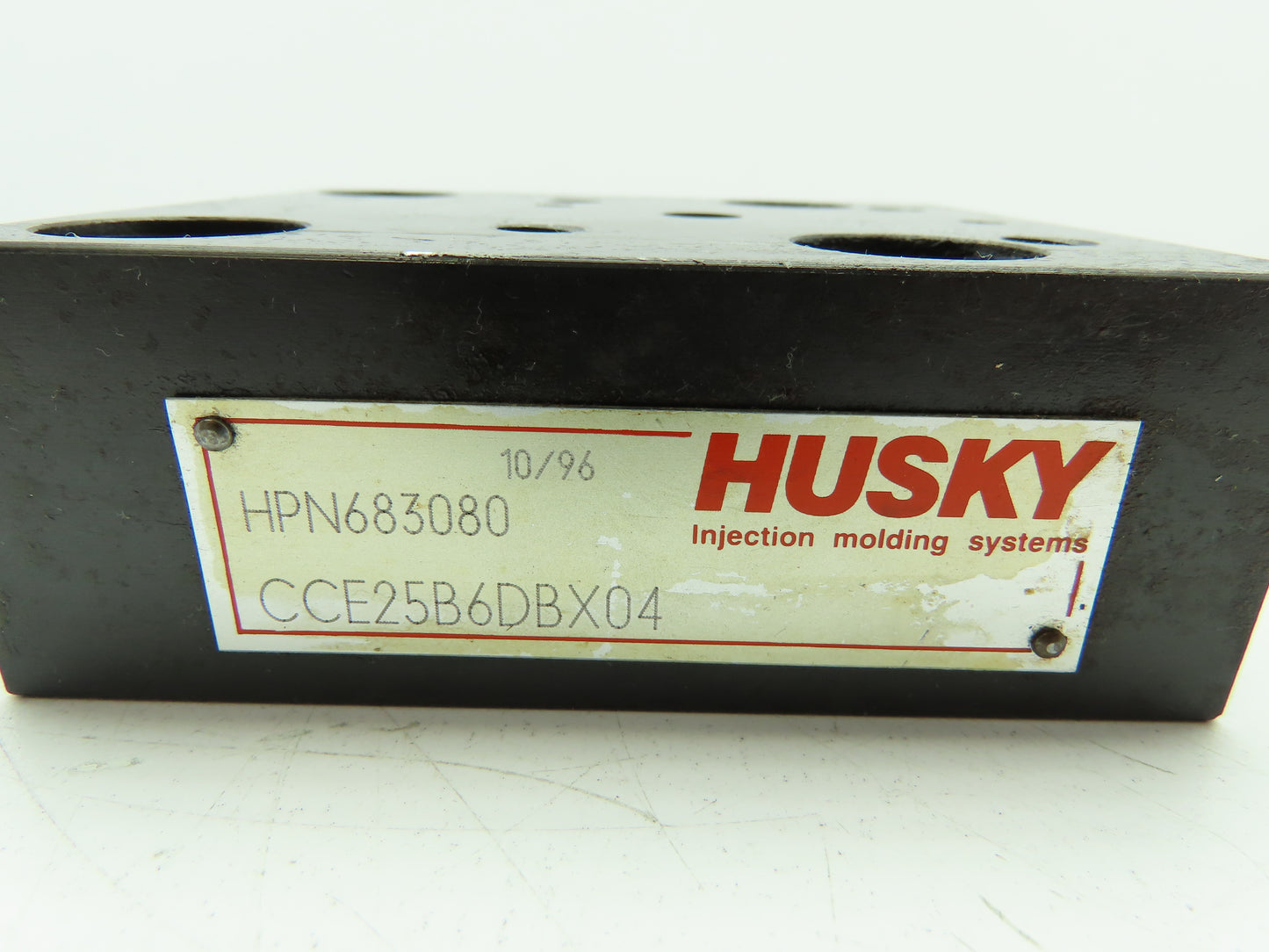 Husky CCE25B6DBX04 Hydraulic Cartridge Valve Cover Manifold Block CCE Sz 25