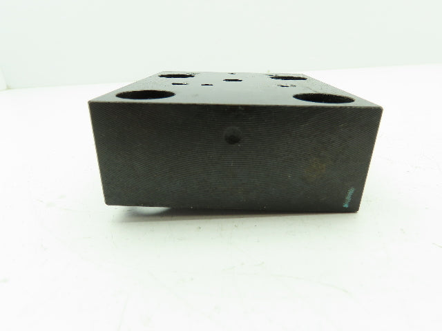 Husky CCE25B6DBX04 Hydraulic Cartridge Valve Cover Manifold Block CCE Sz 25