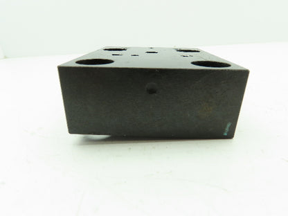 Husky CCE25B6DBX04 Hydraulic Cartridge Valve Cover Manifold Block CCE Sz 25