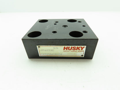 Husky CCE25B6DBX04 Hydraulic Cartridge Valve Cover Manifold Block CCE Sz 25