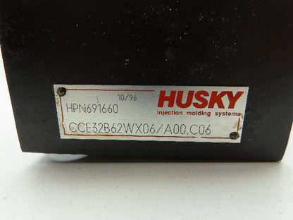 Husky CCE32B62WX06/A00.C06 Hydraulic Cartridge Valve Cover Block CCE Sz 32