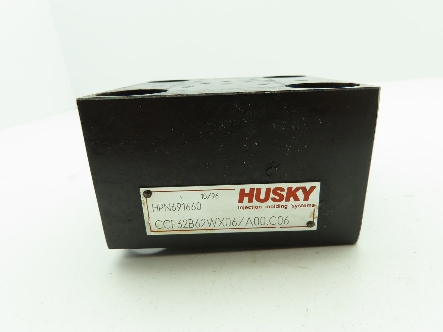 Husky CCE32B62WX06/A00.C06 Hydraulic Cartridge Valve Cover Block CCE Sz 32