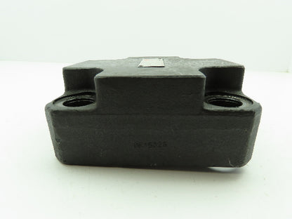 Husky CCE50B61W Hydraulic Cartridge Valve Cover Block CCE Sz 50