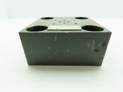Bosch Rexroth LFA40KWA Hydraulic Cartridge Directional Valve Control Cover Block