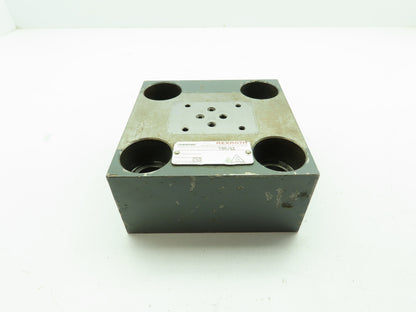 Bosch Rexroth LFA40KWA Hydraulic Cartridge Directional Valve Control Cover Block