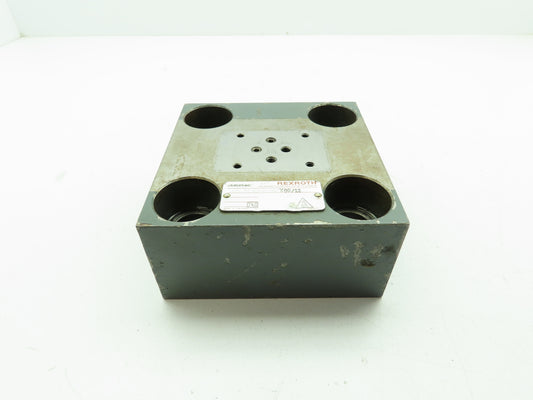 Bosch Rexroth LFA40KWA Hydraulic Cartridge Directional Valve Control Cover Block
