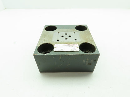 Bosch Rexroth LFA40KWA Hydraulic Cartridge Directional Valve Control Cover Block