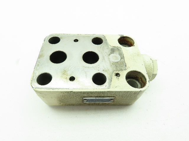 YUKEN SD901-5-1002 Hydraulic Modular Check Valve Block SD90151002