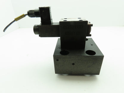 MOOG CCE50C11WX06  Hydraulic Proportional Cartridge Solenoid Valve 2-Way  Sz 50