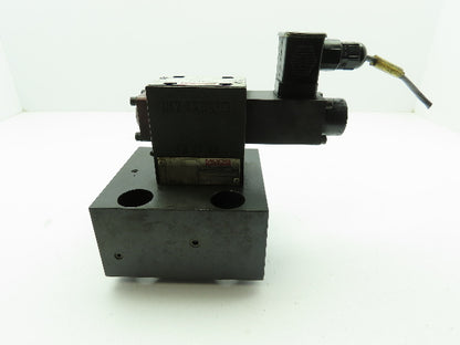 MOOG CCE50C11WX06  Hydraulic Proportional Cartridge Solenoid Valve 2-Way  Sz 50